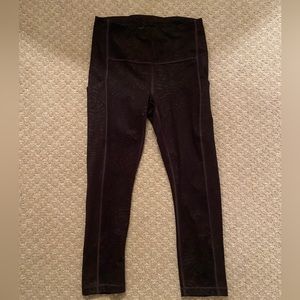 Athleta High Waisted Black Leggings